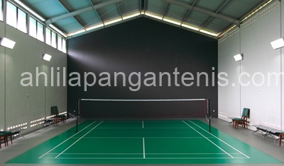 Jasa Pembuat Lapangan Bulutangkis/ Badminton Ahli dalam Membuat dan Mengatasi Kerusakan Lapangan